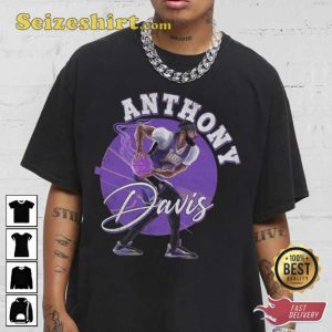 Cartoon Anthony Davis Basketball A True Team Player Unisex T-shirt