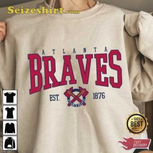 Atlanta Braves Baseball Shirt EST 1876 Unisex T-Shirt