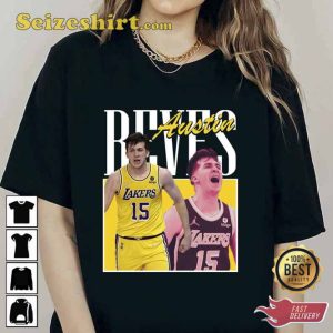 Austin Reaves Los Angeles Lakers Basketball T-Shirt