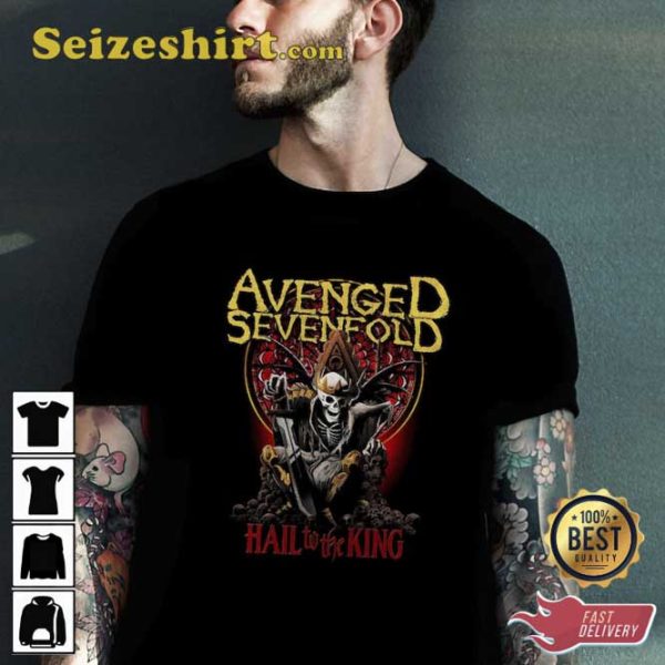 Avenged Sevenfold Rock N Roll Hall To The King T-Shirt