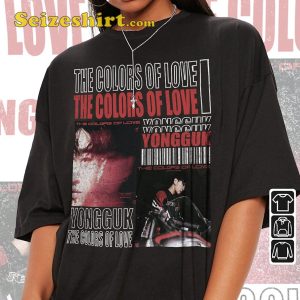 Bang Yong Guk The Colors Of Love Tour 2023 Fan Gift T shirt
