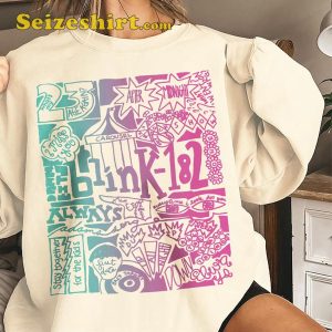 Blink 182 Tour Rock Band Concert Artist Classic Rocky Music Fan T shirt