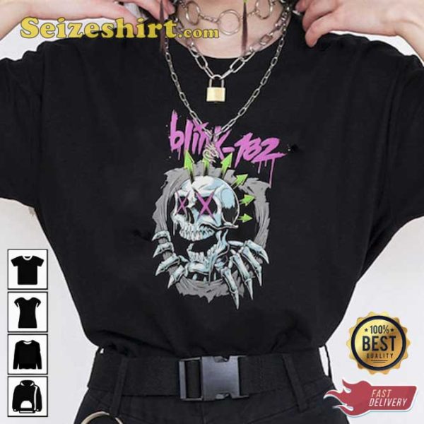 Blink 182 Rock Bank Bored To Death California T-Shirt