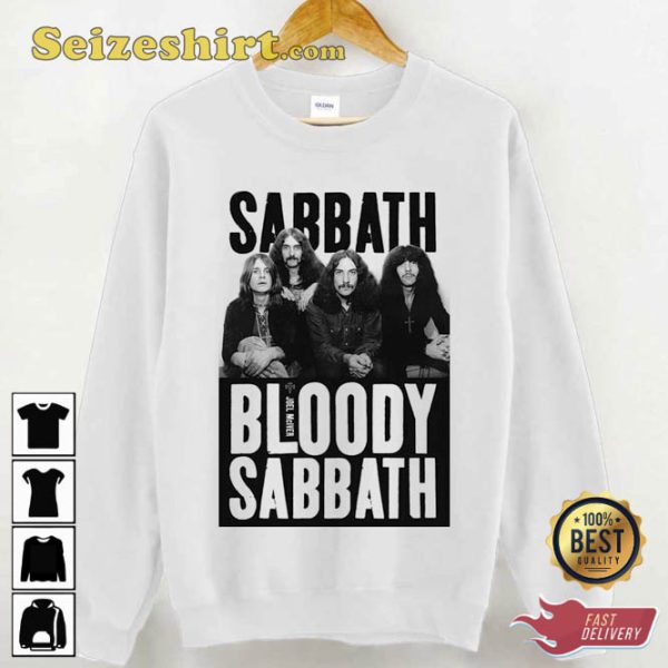 Bloody Sabbath Black Sabbath Black Art Unisex Sweatshirt