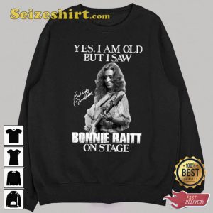 Rock And Roll Hall Of Famer Bonnie Raitt Just Like That 2023 Tour Shirt