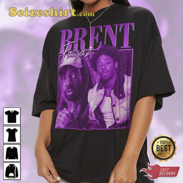 Brent Faiyaz R&B Singer Wasting Time Wasteland T-Shirt