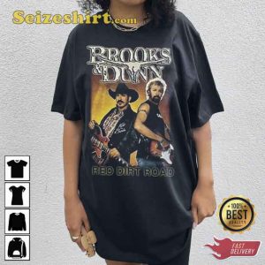 Brooks And Dunn Red Dirt Road Vintage T-Shirt