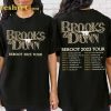 Brooks Dunn Reboot 2023 Tour Date Country Concert T-Shirt