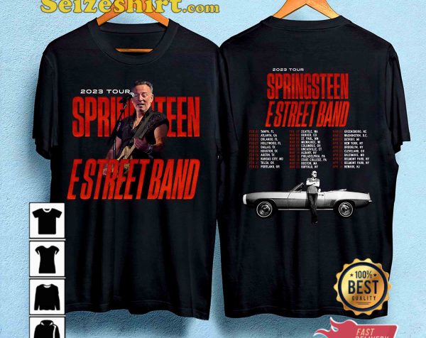 The E Street Band Bruce Springsteen Magic World Tour Shirt