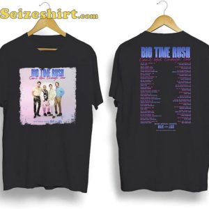 Big Time Rush Cant Get Enough Tour Dates 2023 With Max And Jax Shirt