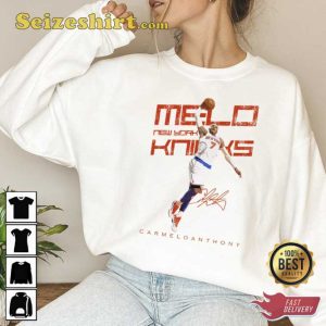 Carmelo Anthony Stay Melo Retro 90s Gifts T-Shirt