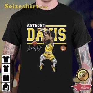 Cartoon Anthony Davis Basketball Unisex T-shirt