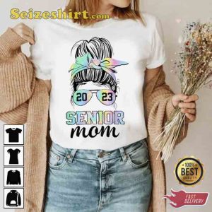 Class of 2023 Senior Mom Proud Bunny T-Shirt