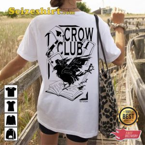 Classic-Six-Of-Crows-No-Mourners-No-Funerals-Book-Tee-Shirt