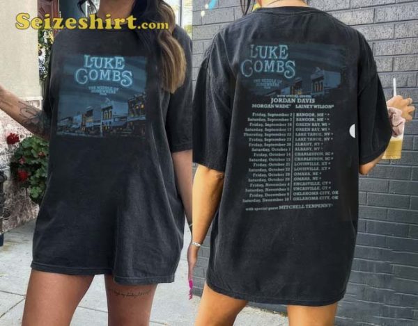 Luke Combs Country Music The Middle Of Somewhere Shirt