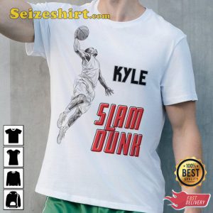 Slam Dunk Kyle Basketball Customizable Game Day Shirt