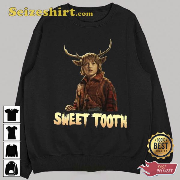 Cute Boy Sweet Tooth Tv Series Unisex T-Shirt