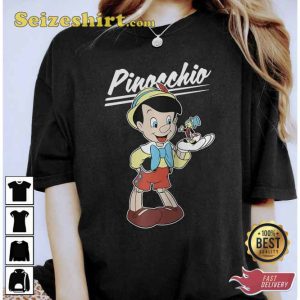 Disney Pinocchio and Jiminy Cricket Shirt