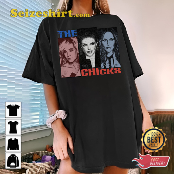 Dixie Chicks Natalie Maines Martie Maguire Emily Strayer The Chicks Band Shirt