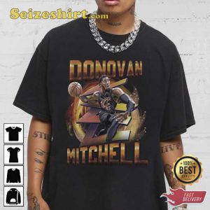 Donovan Mitchell Professional Basketball Player T-Shirt