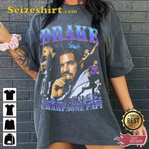 Drake Champagne Papi Hip Hop 90s Vintage T-Shirt