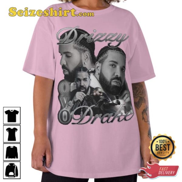 Drake Ovo Graphic Rap Champagne Papi Tshirt For Fans