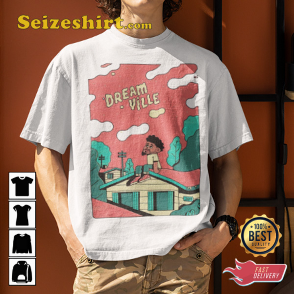 Dreamville J Cole D Day A Gangsta Grillz Mixtape Dreamvillains T shirt