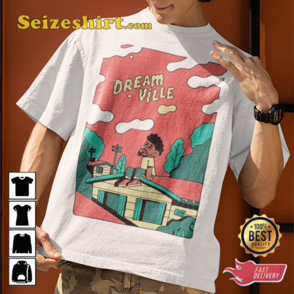 Dreamville J Cole D Day A Gangsta Grillz Mixtape Dreamvillains T shirt