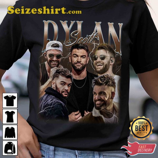 Dylan Scott Vintage 90S Music Merch T-Shirt