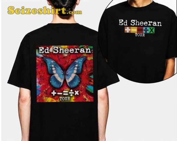 Ed Sheeran Tour 2023 Bad Habit Concert Mathematics Shirt For fans
