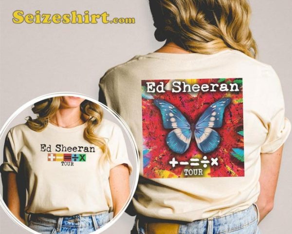 Ed Sheeran Tour 2023 Bad Habit Concert Mathematics Shirt For fans