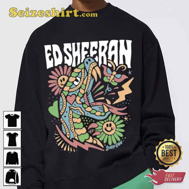 Ed Sheeran Castle On the Hill Divide Snake Shirt
