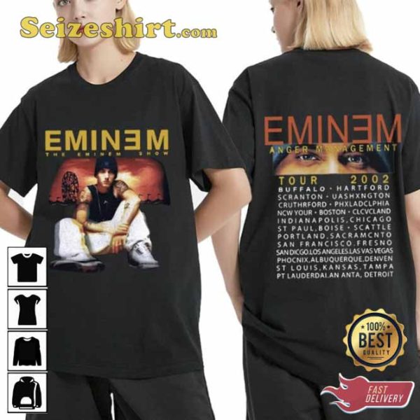 Eminem Anger Management Tour 2002 T-Shirt