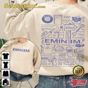 Eminem Rapper Not Afraid Recovery Cotton T-Shirt