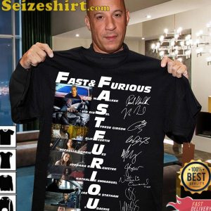 Fast And Furious Fast X Movie 22 Years Thank You For Memories Fan Shirt