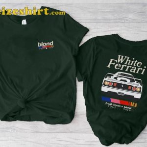 Frank Ocean Blond White Ferrari OFWGKTA T-Shirt Gift For Fans