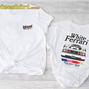 Frank Ocean Blond White Ferrari OFWGKTA T-Shirt Gift For Fans3