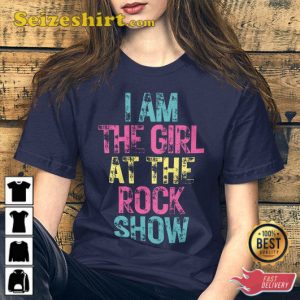 Fun Concert T-Shirt, I am the girl at the rock show, Blink 182, Punk Rock Shirt