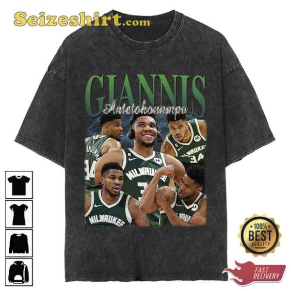 Giannis Freak Antetokounmpo Sports Shirt For Basketball Player