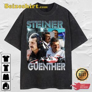 Guenther Steiner Formula Racing F1 Homage Graphic Unisex Shirt
