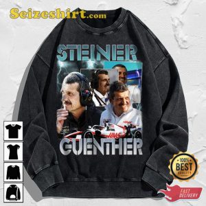 Guenther Steiner Formula Racing F1 Homage Graphic Unisex Shirt