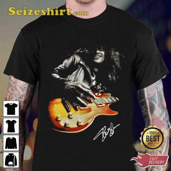 Guitar Shredding Slash Signature Guns N Roses Unisex T-Shirt