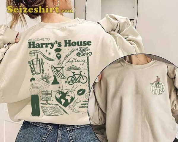 Welcome To Harrys House Track List Tee Shirt