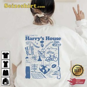 Welcome To Harrys House Track List Tee Shirt