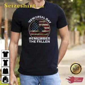 Honor and Remember The Fallen Memorial Day T-Shirt