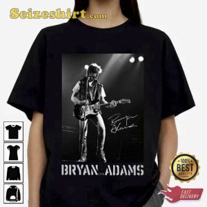 Hot Bryan Adams Concert Gift For Fans Unisex All Size Shirt