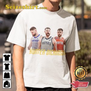 Hunter Dickinson Kansas Jayhawks Basketball Gift For Fan T shirt