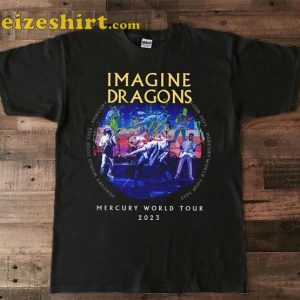 Imagine Dragons Mercury World Tour 2023 Music Concert Tee