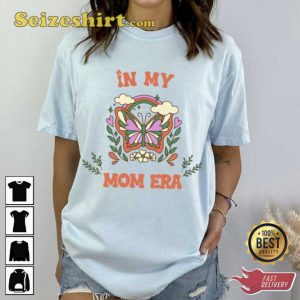 In My Mom Era Boho Mothers Day Gift T-Shirt