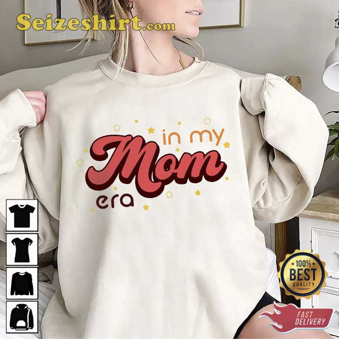 In My Mom Era Crewneck Swiftie Mom Shirt